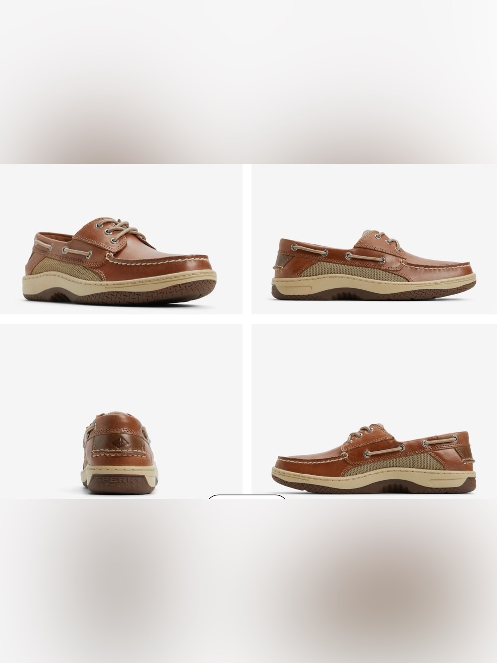 NIB Sperry Billfish 3-eye boat shoe 10.5M